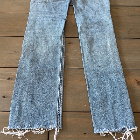 High rise ankle Skinny jeans Rag n Bone Cut off bottom - Picture 6 of 7